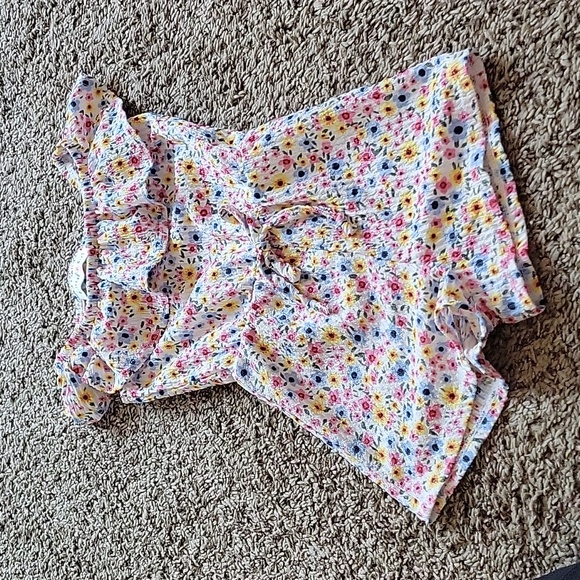 Glitter Girl Shorts romper - Picture 3 of 6